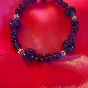 Amethyst bracelet